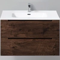 Тумба под раковину BelBagno Etna 80 ETNA-800-2C-SO-RW-P подвесная Rovere Moro МДФ / ЛДСП