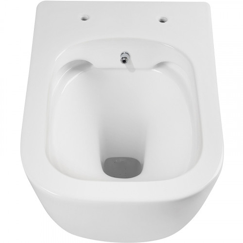 Унитаз биде Aquatek Дива AQ2012B-00 подвесной с сиденьем Микролифт фарфор подвесной