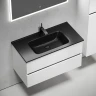 Тумба под раковину Sancos Urban 90 UR90W подвесная Белый глянец МДФ / ЛДСП