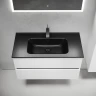 Тумба под раковину Sancos Urban 90 UR90W подвесная Белый глянец МДФ / ЛДСП