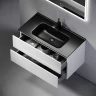 Тумба под раковину Sancos Urban 90 UR90W подвесная Белый глянец МДФ / ЛДСП