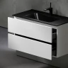 Тумба под раковину Sancos Urban 90 UR90W подвесная Белый глянец МДФ / ЛДСП