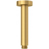 Кронштейн для верхнего душа Kludi A-Qa 66515N0-00 Золото брашированное латунь на потолок