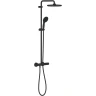 Душевая система Grohe Tempesta System 266702431 с термостатом цвет Черный матовый