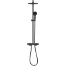 Душевая система Grohe Tempesta System 266702431 с термостатом цвет Черный матовый