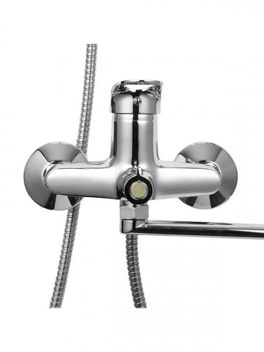 Смеситель для ванны Wisent W22215 универсальный цвет Хром