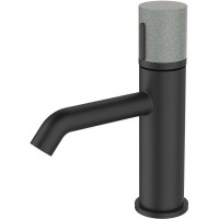 Смеситель для раковины Bronze de Luxe Focus 24601BG Черный матовый латунь