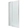 Душевая дверь New Trendy New Soleo Chrome 90 D-0155A профиль Хром стекло прозрачное