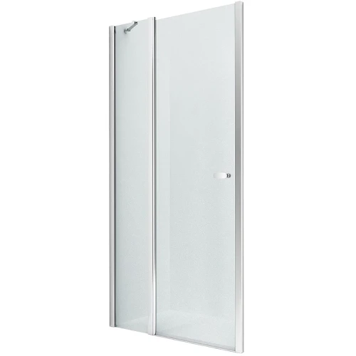 Душевая дверь New Trendy New Soleo Chrome 90 D-0155A профиль Хром стекло прозрачное