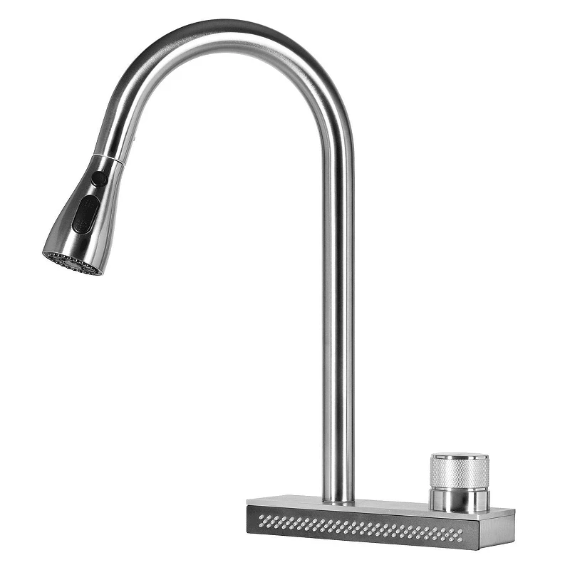 Смеситель для кухни Wisent WX4057A цвет Нержавеющая сталь