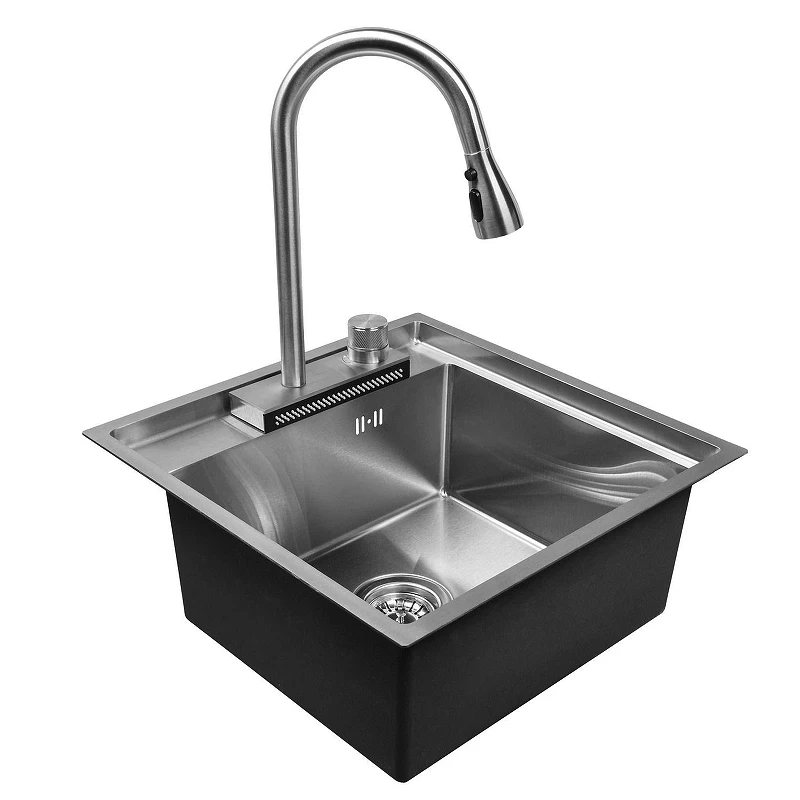 Смеситель для кухни Wisent WX4057A цвет Нержавеющая сталь
