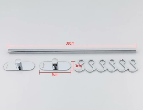 Вешалка для полотенец Frap F38 F3816-6 Хром