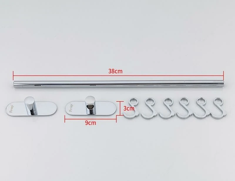 Вешалка для полотенец Frap F38 F3816-6 Хром