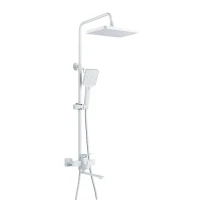 Душевая система Shevanik S6136C цвет Белый матовый