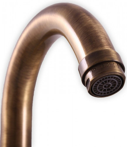 Смеситель на борт ванны Rav Slezak Morava retro MK162.5PSM Бронза латунь