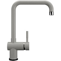Смеситель для кухни Ulgran Classic U-023-310 Серый нержавеющая сталь