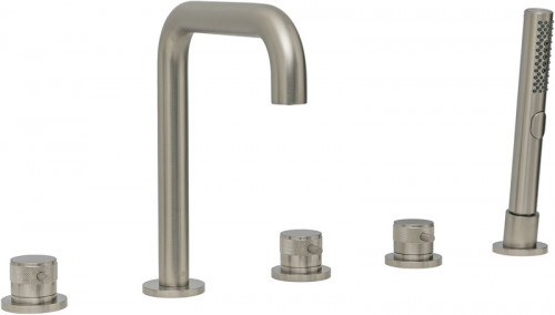 Смеситель на борт ванны Allen Brau Priority 5.31007-BN Брашированный никель латунь