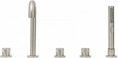 Смеситель на борт ванны Allen Brau Priority 5.31007-BN Брашированный никель латунь