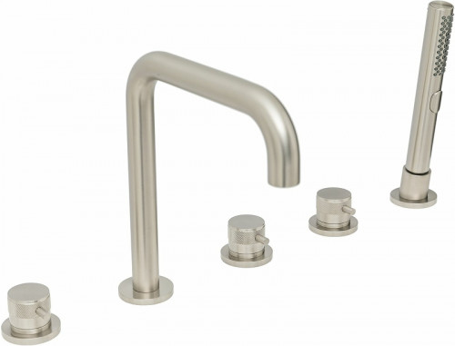 Смеситель на борт ванны Allen Brau Priority 5.31007-BN Брашированный никель латунь