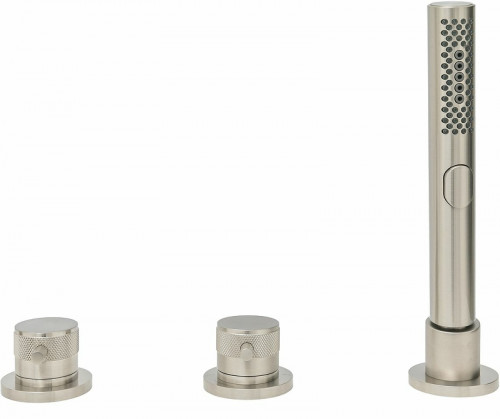 Смеситель на борт ванны Allen Brau Priority 5.31007-BN Брашированный никель латунь