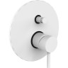 Комплект смесителей Paffoni Light KITLIG015BO006 Белый матовый латунь