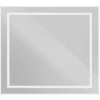 Зеркало BelBagno Kraft 90 SPC-KRAFT-900-800-SENS-AL с подсветкой Сатин с сенсорным выключателем стекло