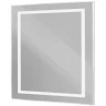 Зеркало BelBagno Kraft 90 SPC-KRAFT-900-800-SENS-AL с подсветкой Сатин с сенсорным выключателем стекло
