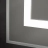 Зеркало BelBagno Kraft 90 SPC-KRAFT-900-800-SENS-AL с подсветкой Сатин с сенсорным выключателем стекло