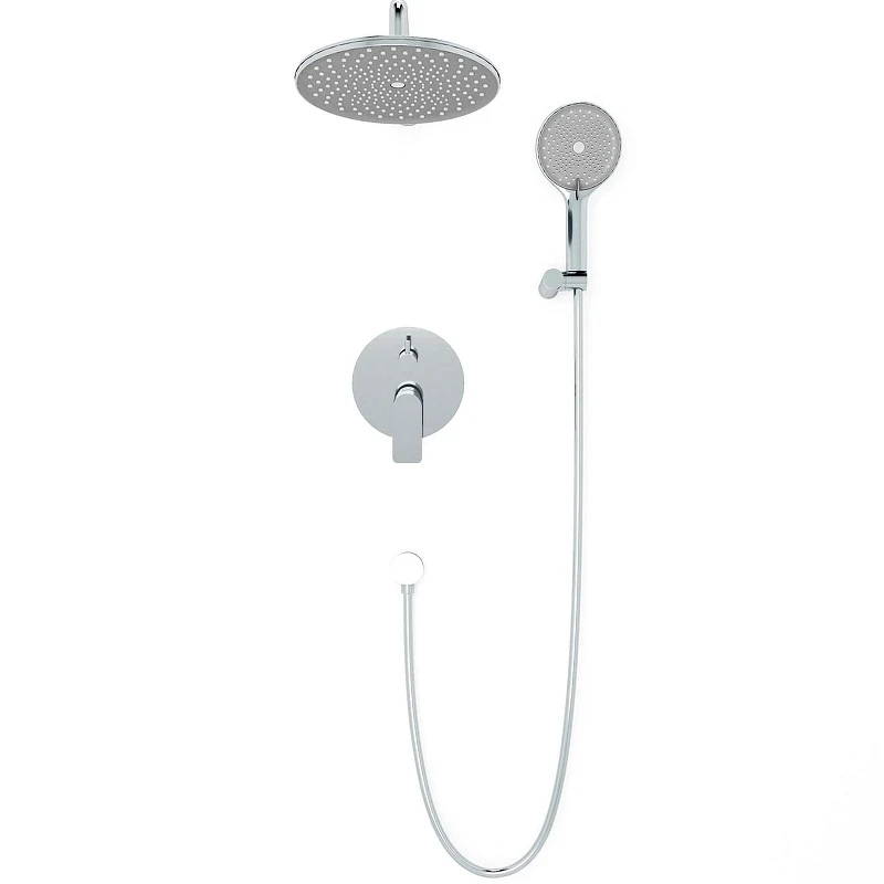 Душевая система Veconi Teora TE-500-C-C4 цвет Хром глянцевый
