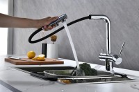 Смеситель для кухни Paulmark Serpentine Se213222-CR Хром латунь