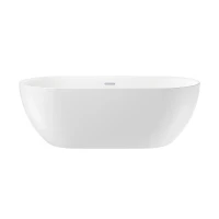 Акриловая ванна Wellsee Chic Riviera 179х85 236803001 цвет Белый глянцевый Хром