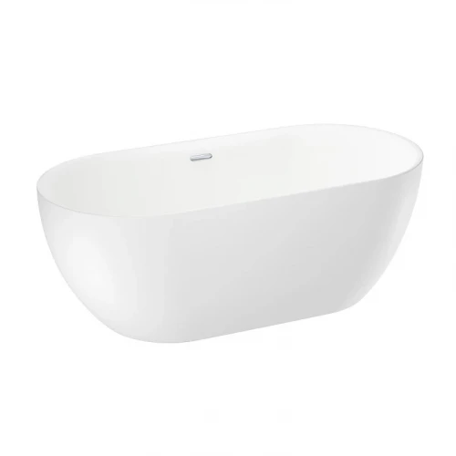Акриловая ванна Wellsee Chic Riviera 179х85 236803001 цвет Белый глянцевый Хром