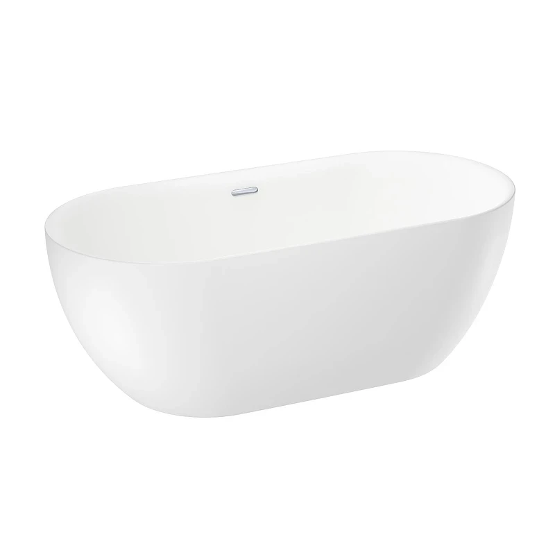 Акриловая ванна Wellsee Chic Riviera 179х85 236803001 цвет Белый глянцевый Хром