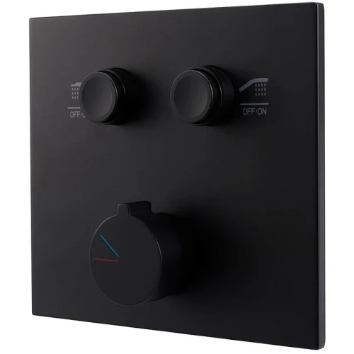 Душевая система Vincea Inspire VSFW-421I4MB Черная матовая латунь встраиваемый