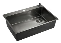 Кухонная мойка Emar PVD 66 EMB-660(TOP) PVD цвет Dark