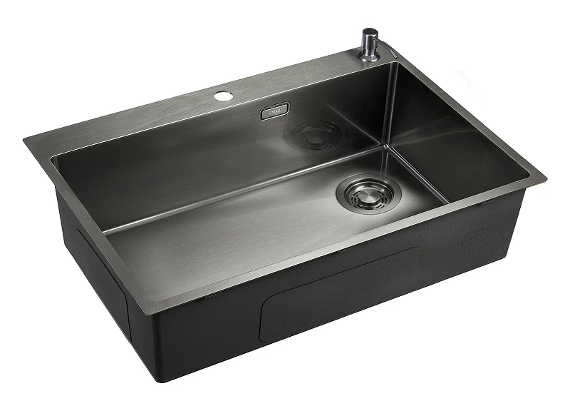 Кухонная мойка Emar PVD 66 EMB-660(TOP) PVD цвет Dark