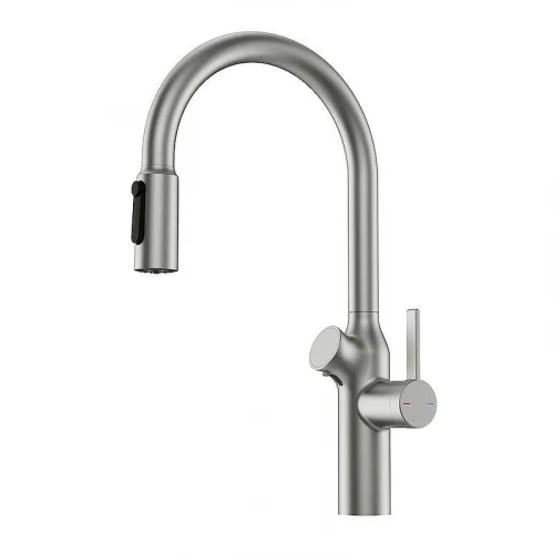 Смеситель для кухни Oulin OL - 8018 цвет Satin