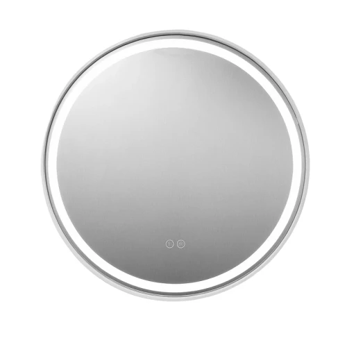 Зеркало Azario Брэд 60 АZ-LED012425 с подсветкой цвет Белый матовый с сенсорным выключателем