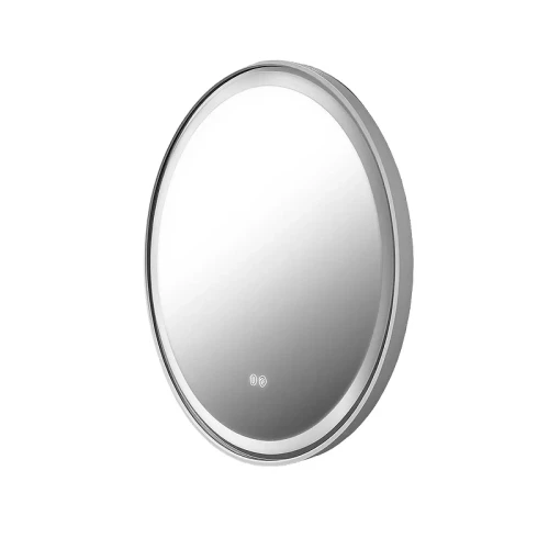 Зеркало Azario Брэд 60 АZ-LED012425 с подсветкой цвет Белый матовый с сенсорным выключателем
