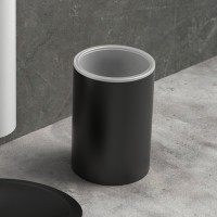 Стакан для зубных щеток Colombo Design Plus W4941.NM Черный матовый