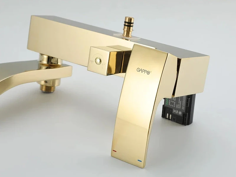 Душевая система Gappo G07-3 G2407-3 Золото латунь на стену