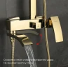 Душевая система Gappo G07-3 G2407-3 Золото латунь на стену