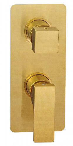 Смеситель для душа Remer Absolute AU92KBBG цвет Золото брашированное