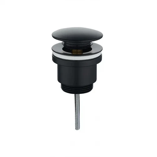 Донный клапан FILARETE FL75BL click-clack цвет Черный матовый