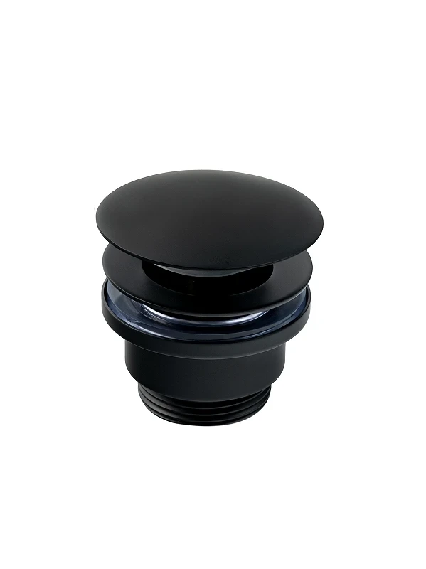 Донный клапан FILARETE FL75BL click-clack цвет Черный матовый