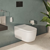Унитаз биде Vitra V-Care Basic 5674B003-6193 подвесной с сиденьем Микролифт фарфор подвесной