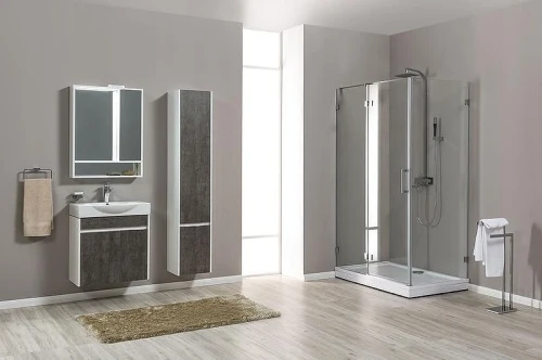 Шкаф пенал Aquanet Коста 35 R 188408 подвесной Дуб антик Белый