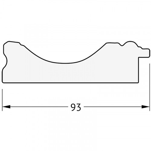 Зеркало Evoform Exclusive-G 107х107 BY 4454 с гравировкой в багетной раме - Серебряный акведук 93 мм стекло