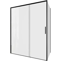 Душевой уголок Aquanet Pleasure Evo AE65-160x100-BT 160x100 346129 профиль Черный стекло прозрачное