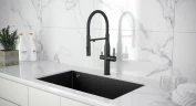 Смеситель для кухни KUCHENSTERN ELIT-FE 407BL40 цвет Черный матовый